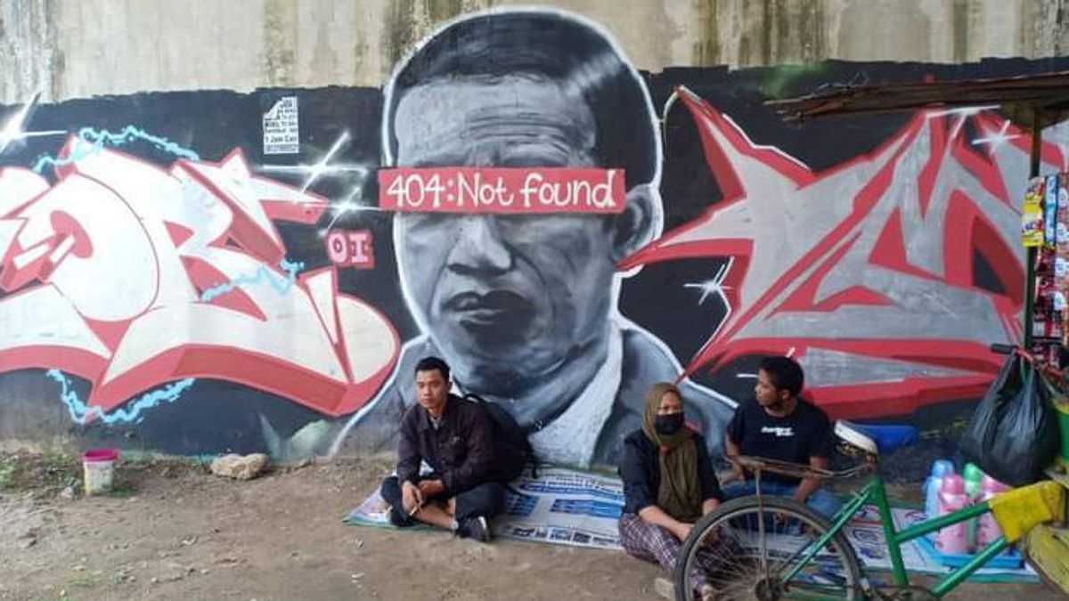 Mural jokowi not found