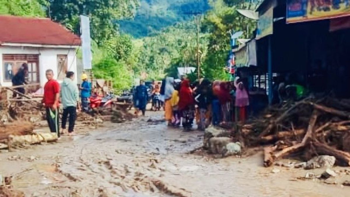 Flash Floods In Nagan Raya Aceh, Dozens Of Houses Were Damaged