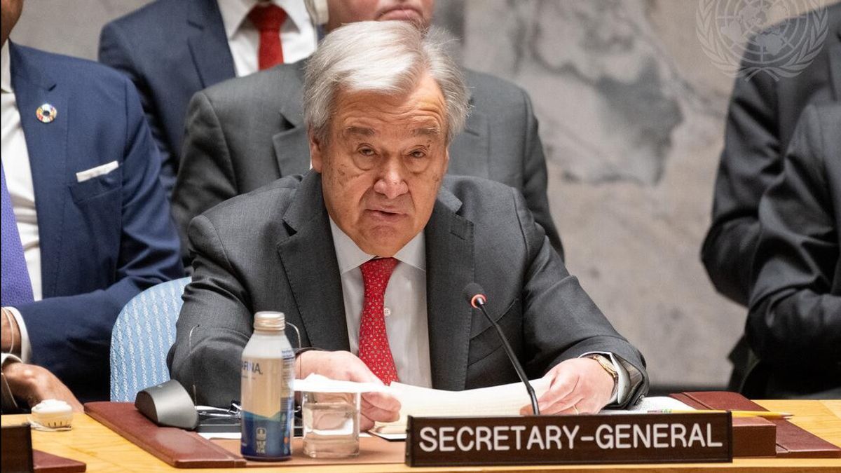 Israeli Attack Kills UN Staff And Aid Workers In Gaza, UN Secretary General: Unreceived