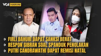 VIDEO VOI Today: Firli Bahuri Violates Heavy Ethics, Spanduk Rejection Of Gibran In Solo, And Putri Candrawati