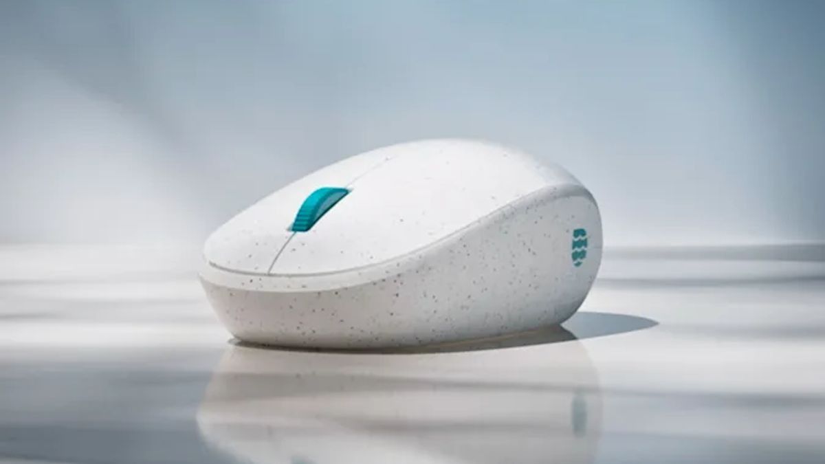 Microsoft Ciptakan Mouse Dari Hasil Daur Ulang Sampah Plastik di Laut, Begini Bentuknya
