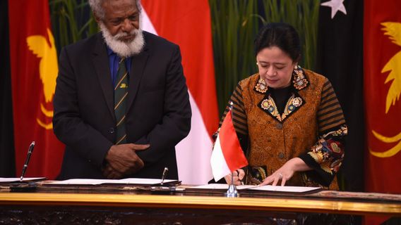 Bertemu Ketua Parlemen Papua Nugini, Puan Tekankan Solidaritas Melanesia