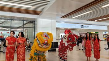 Chinese New Year Momentum, This Is How KCIC Entertains Passengers