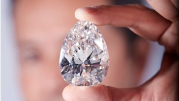 ユニークで希少なこの最大のホワイトダイヤモンドは予想をはるかに下回る販売、「のみ」は3,170億ルピアを販売しました