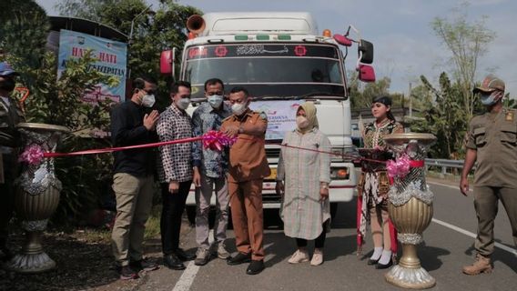 Farmers In Ponorogo, East Java Send 50 Tons Of Spices To India