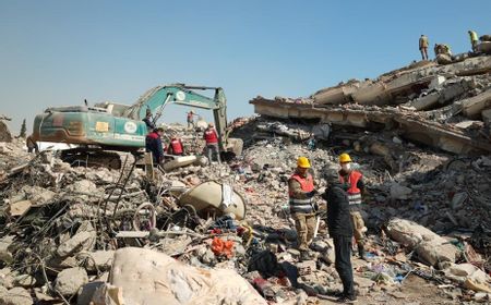 Sembilan Orang Berhasil Diselamatkan dari Reruntuhan Bangunan Seminggu Setelah Gempa Turki, Korban Tewas Tembus 40 Ribu Jiwa