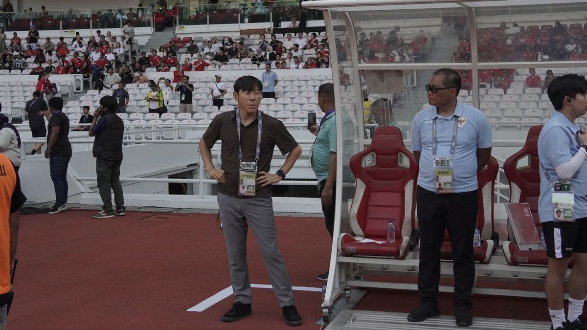 Shin Tae-yong Targets The Indonesian National Team To Qualify For The 2026 World Cup