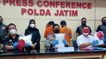 Polda Jatim Gagalkan Pengiriman 6 Kg Narkoba Jaringan Malaysia-Madura