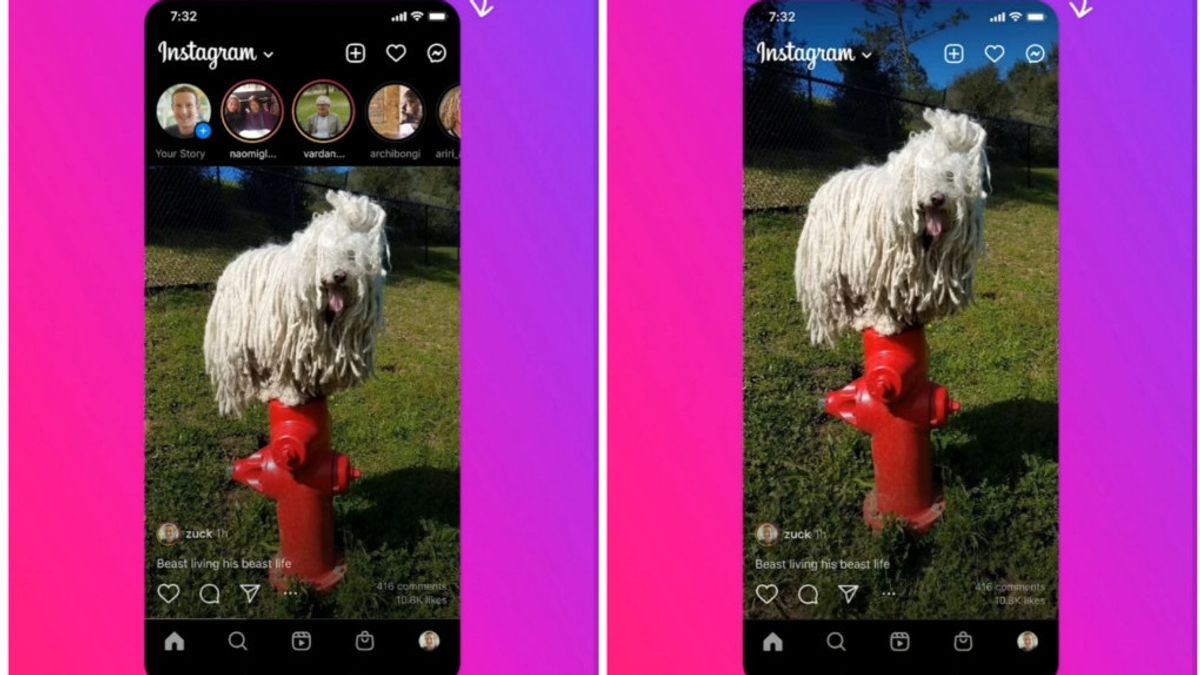 Mark Zuckerberg Makes Sure Instagram Is Setting Up A Full Screen View For Feeds