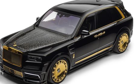 Mansory Modifikasi Rolls-Royce Ini Jadi Lebih Mewah dengan Sentuhan Penuh Emas dan Tembaga 