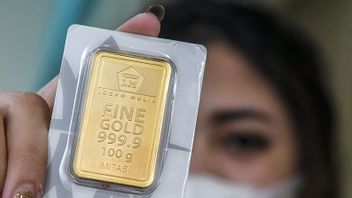 Antam Anjlok黄金价格为每克Rp11,000至Rp1,350,000