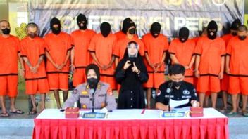 1ヶ月足らず、ジョグジャカルタ特別地域警察が薬物乱用容疑者42人を逮捕