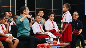 Saat Jokowi Ditanya Anak SD Mengapa Ibu Kota Tidak Dipindah ke Papua