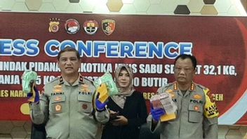 La police d’Aceh échoué à 32,1 kilogrammes de méthamphétamine