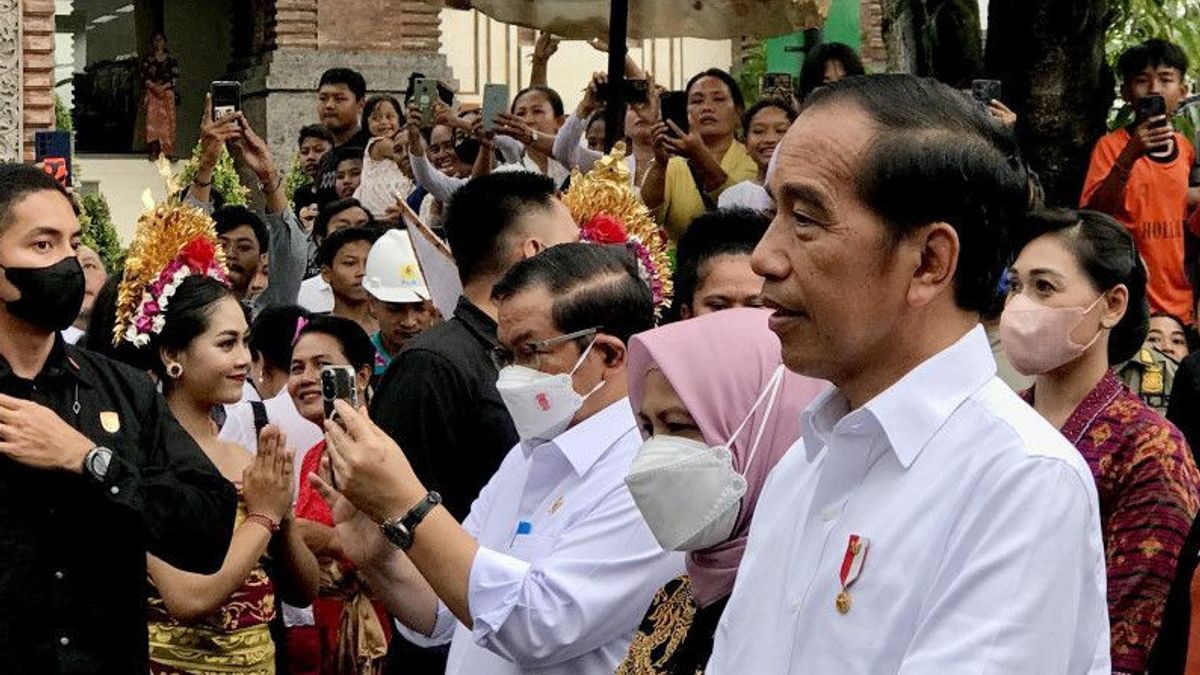 Jokowi Harap Gaung Pasar Seni Sukawati Makin Baik Usai Revitalisasi