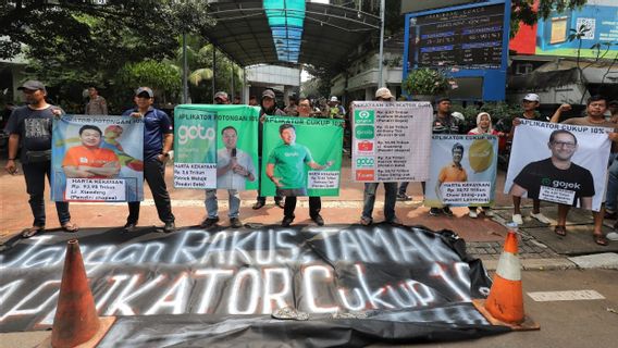 Ojol Asks The Ministry Of Transportation To Arrange Rules To Protect Drivers As Vulnerable Workers