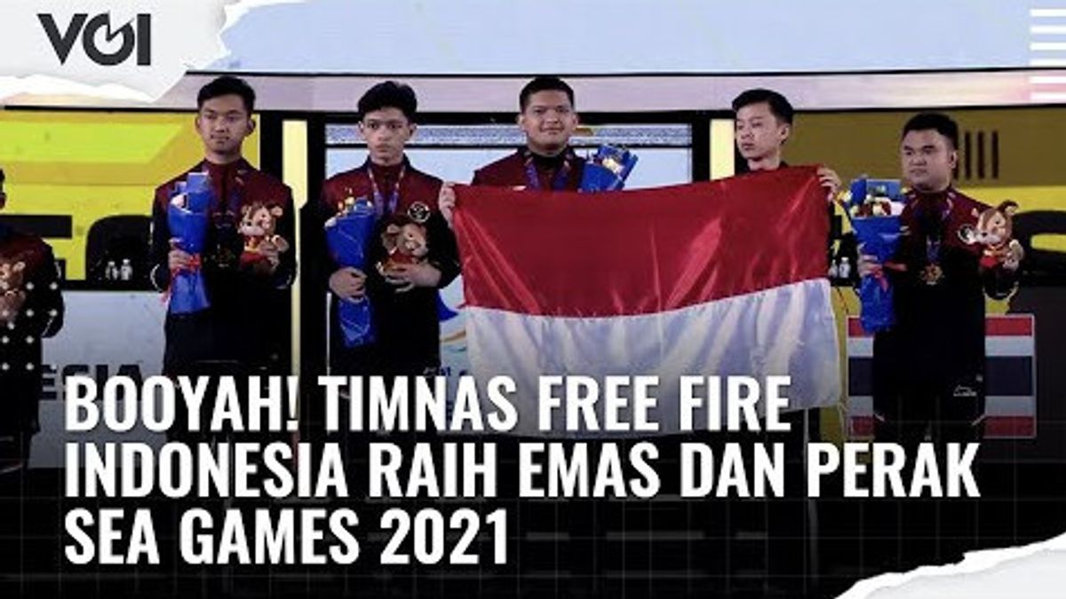 VIDEO: Timnas Free Fire Indonesia Raih Emas dan Perak SEA Games 2021, Bidik Tambahan Medali