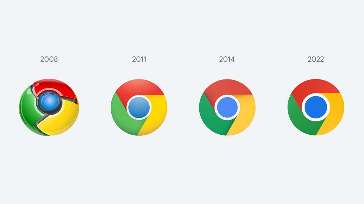 Chromeには新しいロゴが付いていますが、古いバージョンとどのように違うのですか?