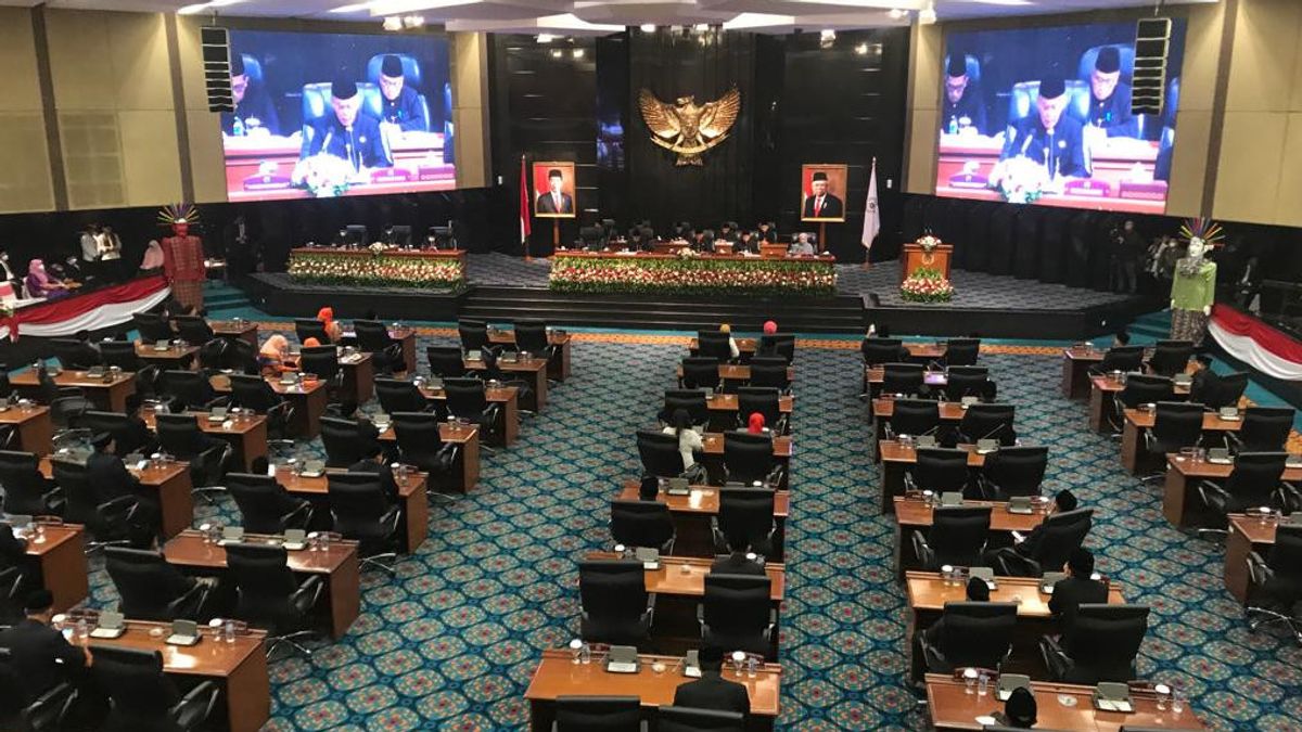 DKI Jakarta Anniversary Plenary Meeting, DPRD Chair Asks Anies To Maintain Cooperation Until End Of Office