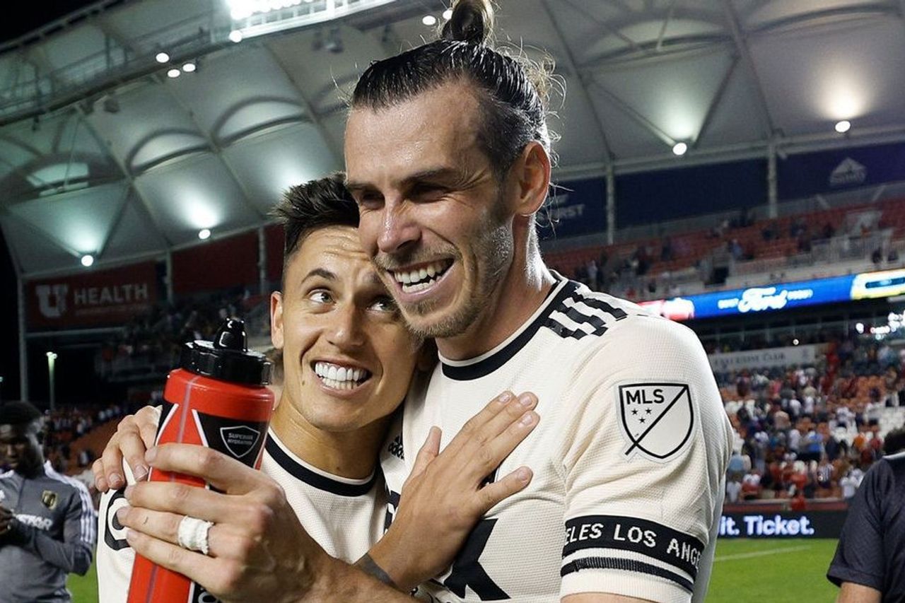 Gareth Bale is on the BENCH for Los Angeles FC's MLS Cup final