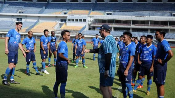 Persib Langsung Geber Latihan dengan Dua Sesi