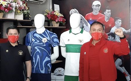 Jersey Tandang Timnas Indonesia Bertema Khatulistiwa Dirilis