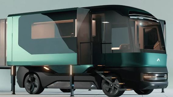 RV Mewah Masa Depan Buatan Pininfarina: Bisa Melar Jadi Apartemen Mini