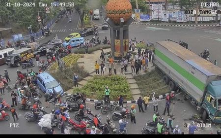 Polisi Pastikan Tidak Ada Korban Jiwa Akibat Sopir Truk Ugal-ugalan di Cipondoh Tangerang