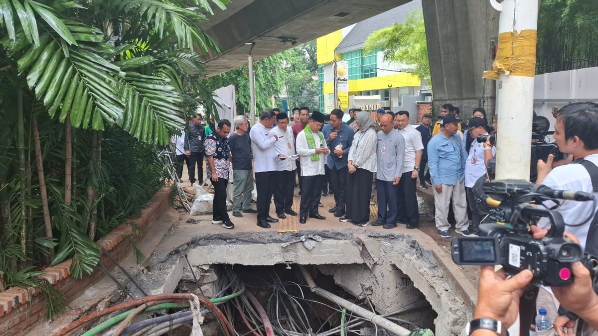 Sempat Disidak Pj Gubernur, Pemprov DKI Targetkan Perbaikan Gorong-Gorong Tersumbat di Jaksel Selesai 2 Minggu 