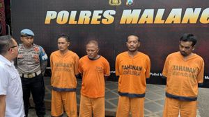 4 Perampok Disertai Penyekapan di Malang Diancam Hukuman 12 Tahun Penjara