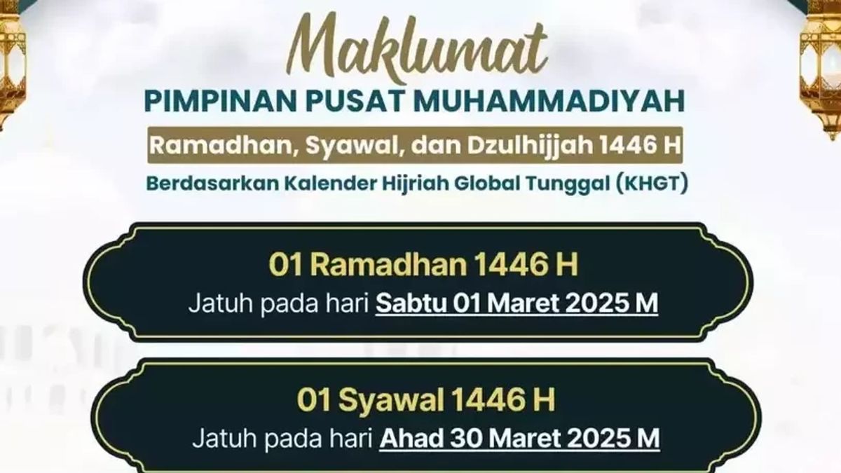 muhammadiyah fixe le début du Ramadan avec 1446 H le samedi 1er mars 2025