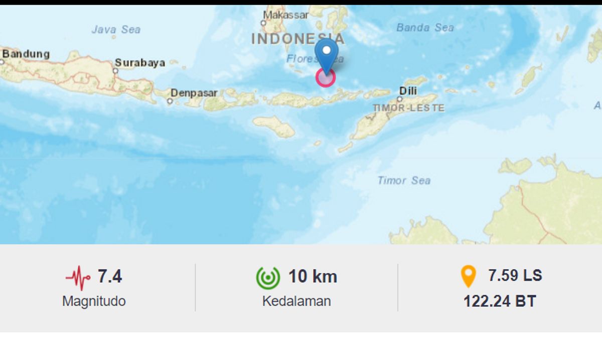 Gempa Magnitudo 7,4 di NTT Bikin Turis-turis di Labuan Bajo Panik Kabur dari Hotel