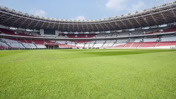 قبل تصفيات كأس العالم 2026 ، نقل مدير GBK حالة عشب SUGBK