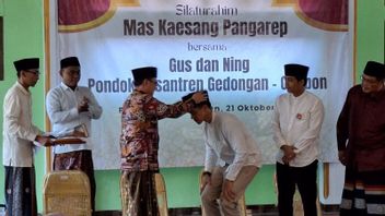 Kaesang Pangarep Safari Politik Mission to Ponpes Gedongan Cirebon