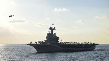 Prancis Kerahkan Gugus Kapal Induk Charles de Gaulle ke Laut Merah