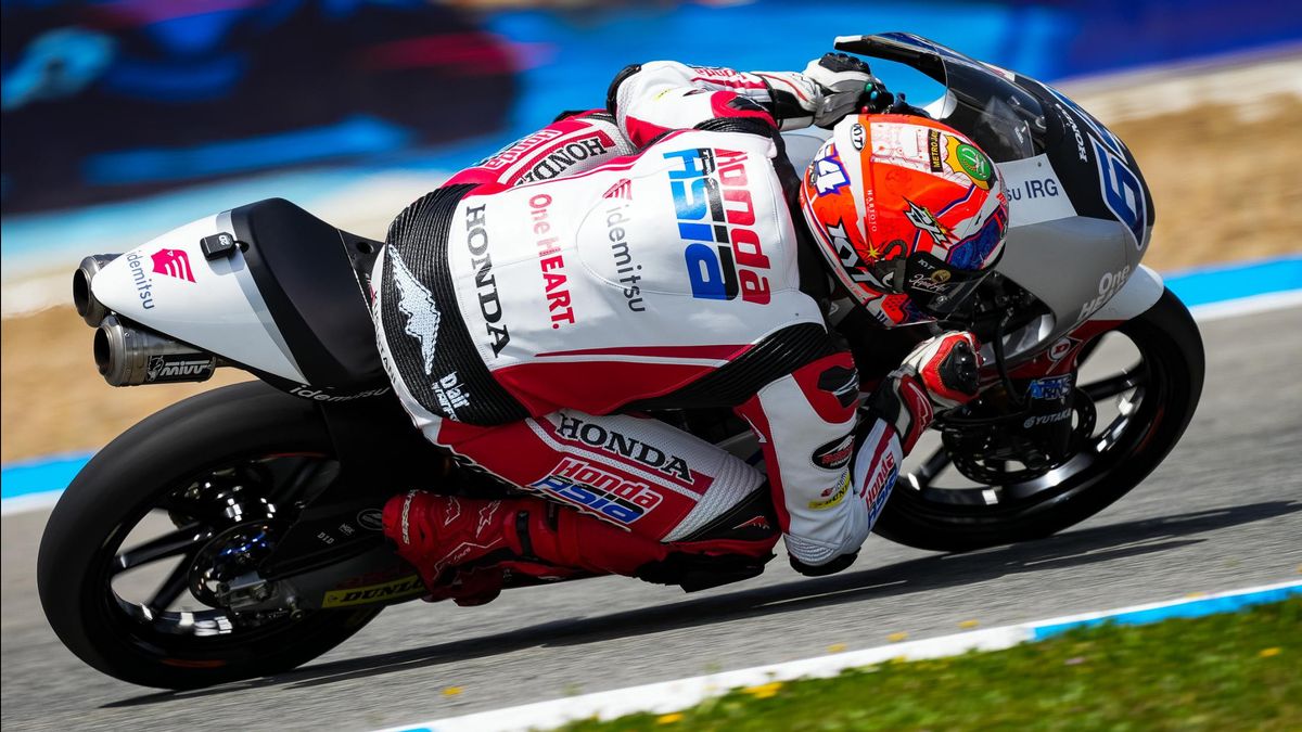 FP1 Moto3 فرنسا: مثير للإعجاب ، يحتل المتسابق الإندونيسي ماريو آجي المركز 14