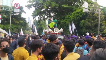 There Had Been Push-pull Action, BEM SI Demonstration In Front Of The KPK Ended