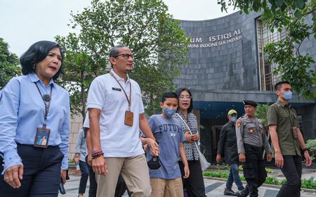 60 Ribu Orang Akan Padati TMII Saat Perayaan Tahun Baru, Menparekraf Sandiaga Uno Tititp Pesan ke Taman Wisata Candi