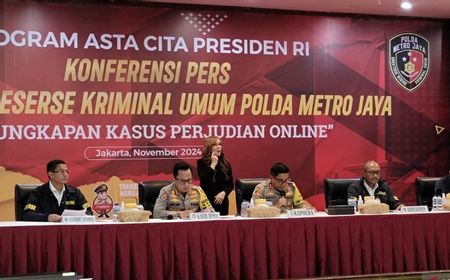 Kapolda Metro Beberkan Peran 24 Tersangka Judi Online Komdigi