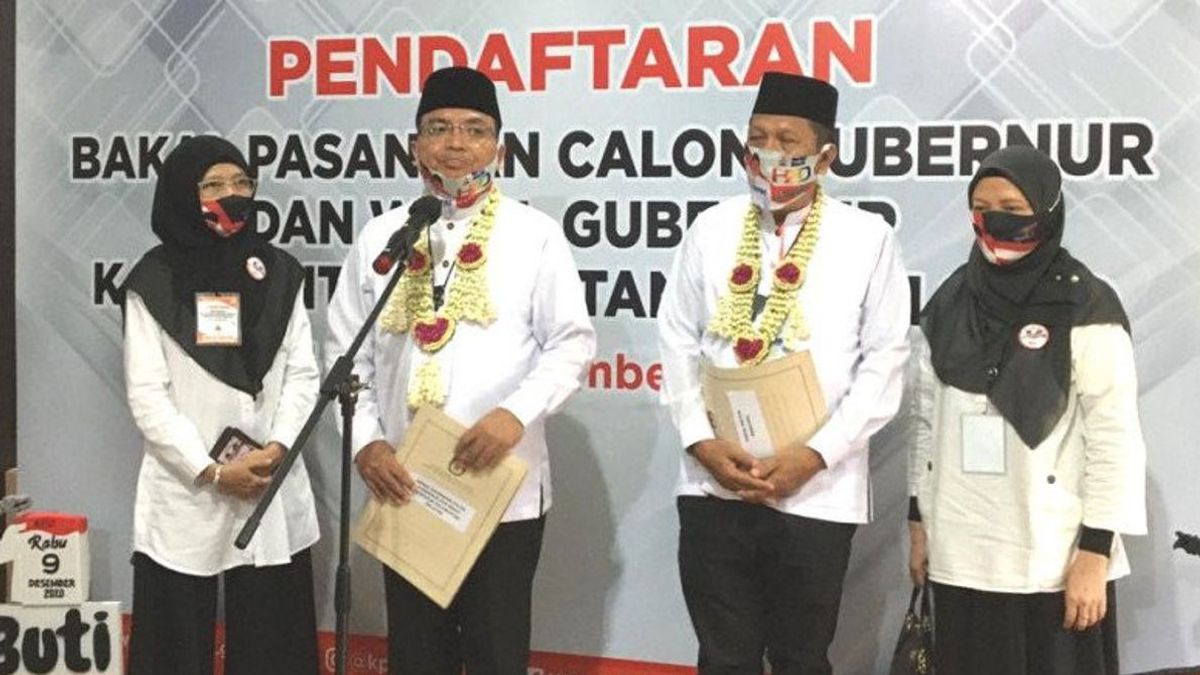 Différence Entre Les Votes Minces Avec Oncle Birin, Sud Kalimantan Cagub Denny Indrayana Demande à L’équipe De Se Préparer à Un Procès à La Cour Constitutionnelle