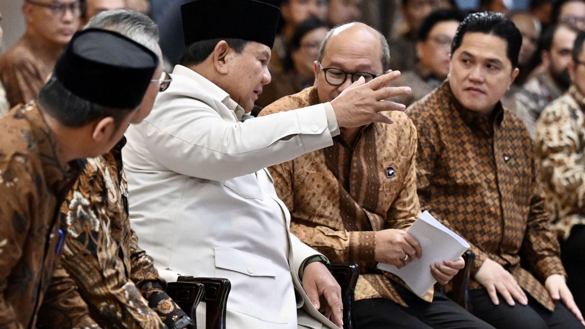 Prabowo reconnaît que la performance de Danantara a augmenté, mais demande qu'il n'y ait pas de rapports faux
