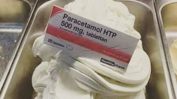 Es Krim Paracetamol Viral di Media Sosial, Begini Fakta Sebenarnya