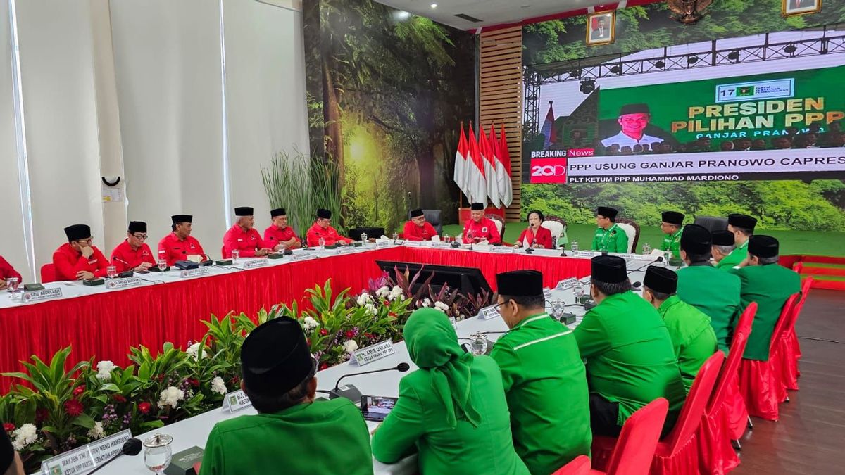 Pantun Hasto Kristiyanto untuk Rombongan PPP: Semangka Berkulit Hijau Isinya Merah, Rasanya Manis Bikin Semua Cerah