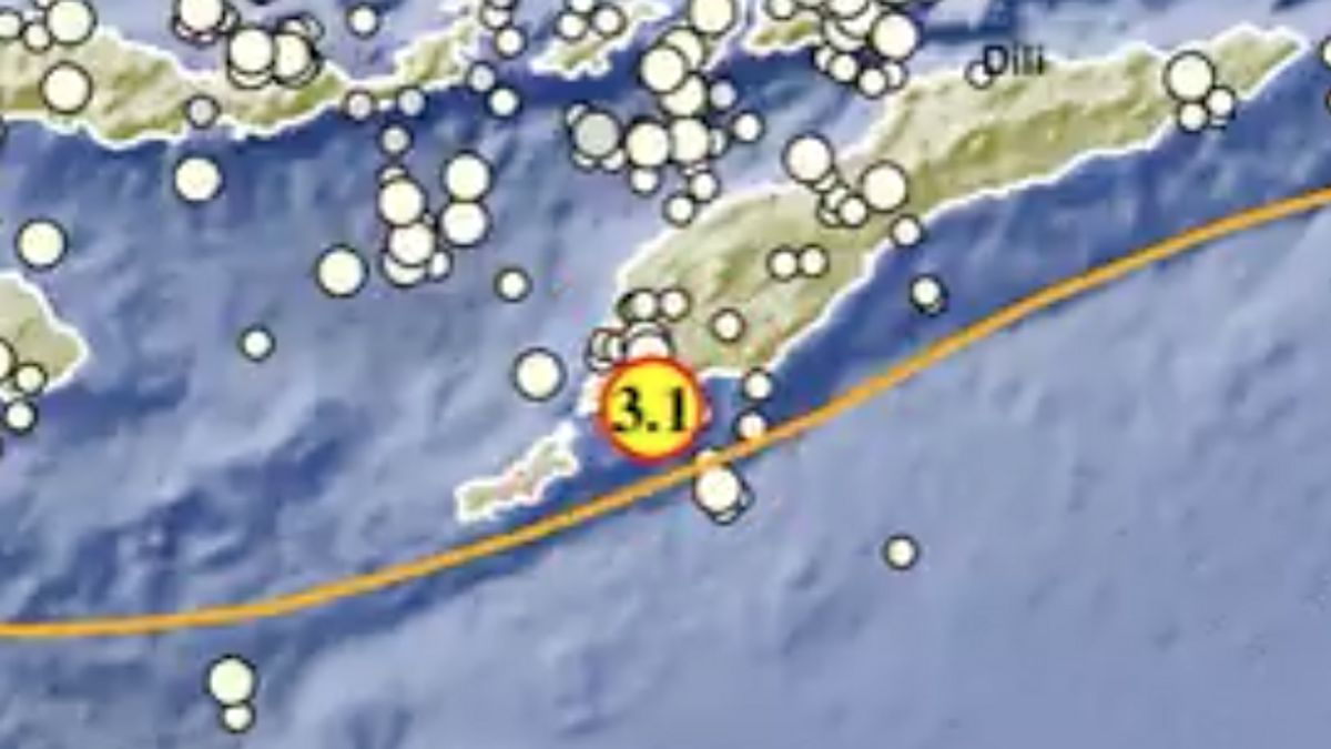 زلزال كوبانغ بقوة 3.1 درجة