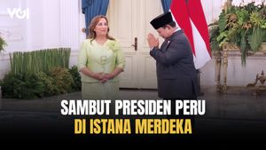 Presiden Prabowo Subianto Menerima Kedatangan Presiden Peru Dina Boluarte di Istana Merdeka