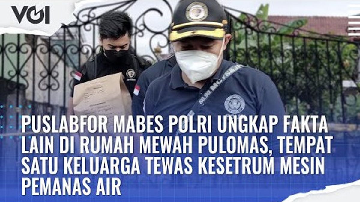 VIDEO: Satu Keluarga Tewas Kesetrum, Tim Puslabfor Temukan Adanya Kebocoran Instalasi Water Heater