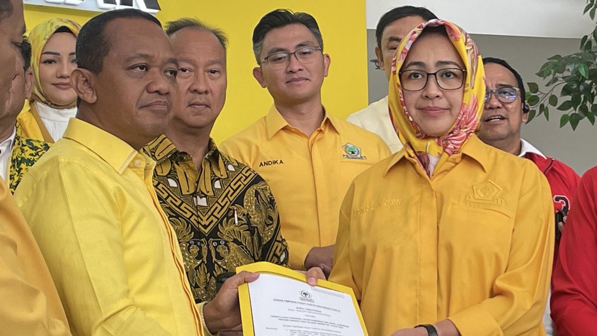 Golkar officiel Usung Airin avant le choix de Banten, Bahlil: Les bons articles sont nombreux à y intéresser