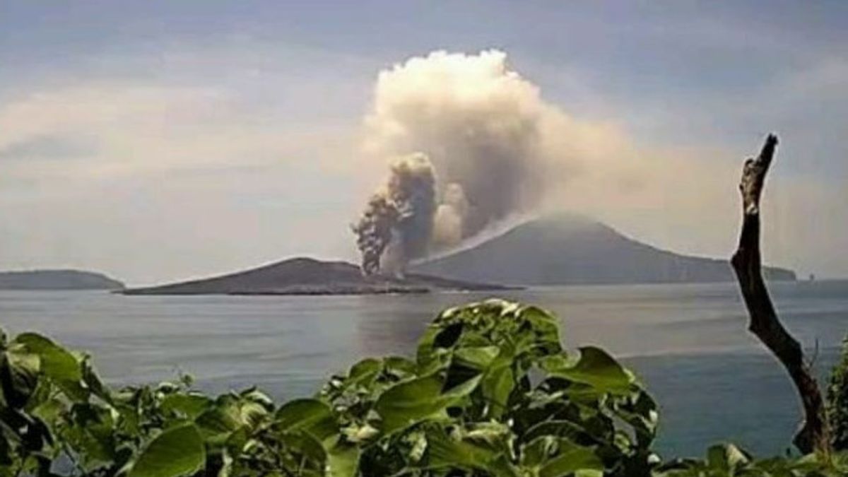 Nelayan Pandeglang Dilarang Mendekat ke Sekitaran Anak Krakatau yang Sedang Aktif