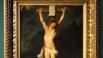 Après quatre siècles de disparition, une peinture du Calvaire de Jésus a été vendue pour 4,4 milliards de roupies