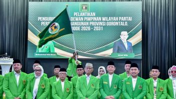 Mardiono nomme les dirigeants du DPW PPP Gorontalo, optimiste de recouvrer le siège de la Chambre des Représentants de l'Indonesian 2029